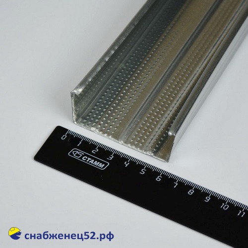 Профиль (0,4мм оцинков.) потолочный ПП 60*27 (3м)