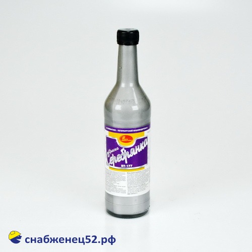 Краска БТ-177 Новбытхим серебрянка  (0,5л)