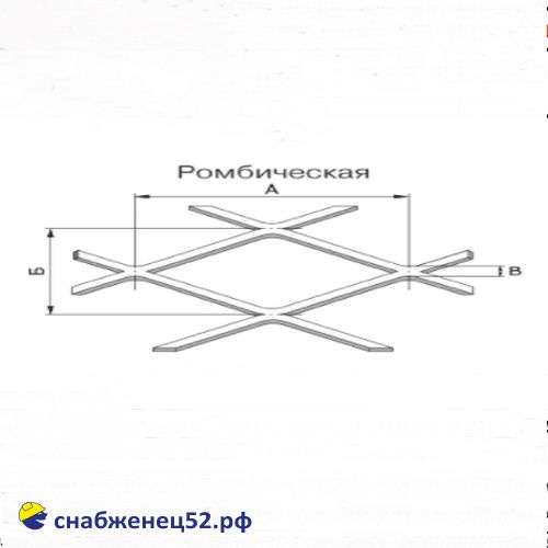 Сетка ЦПВС оцинк. №60  50*20*2,0*0,5м (1,25*10м)