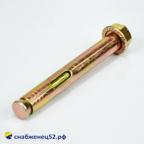 Болт анкерный с гайкой 10,0* 77