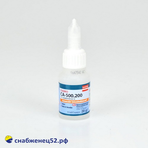 Клей Cosmofen СА500.200 секундный, 20гр.