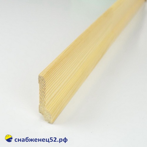 Хвоя плинтус ЕВРО (сапожок) 55*3000мм