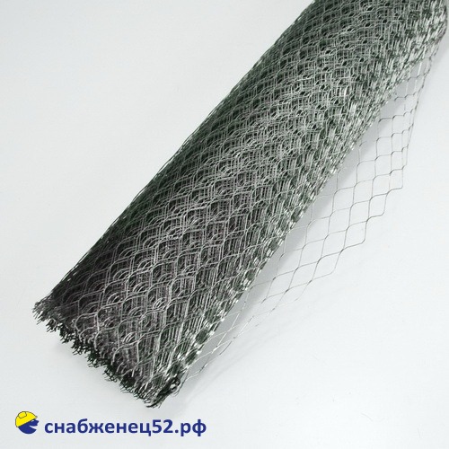 Сетка ЦПВС оцинк. 25*10*0,5мм (1*10м) ШТУКАТУРНАЯ