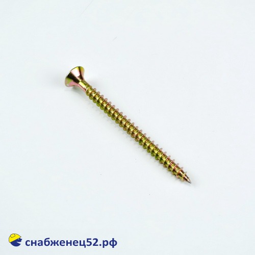Саморез универсальный 6* 80 (желтый)