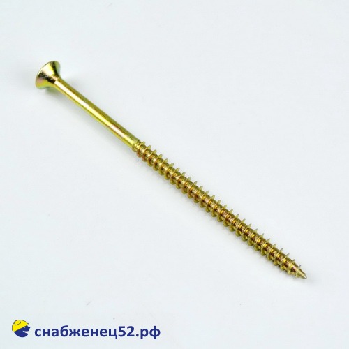Саморез универсальный 6*120 (желтый)