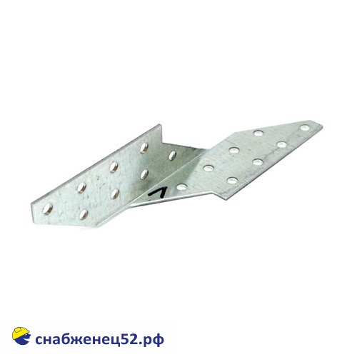 Держатель балки левый 170*40*40*2мм оцинк.