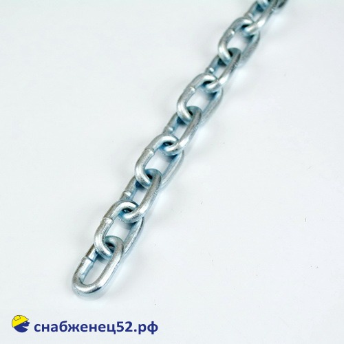 Цепь с коротким звеном М4 DIN766 (1п.м.)