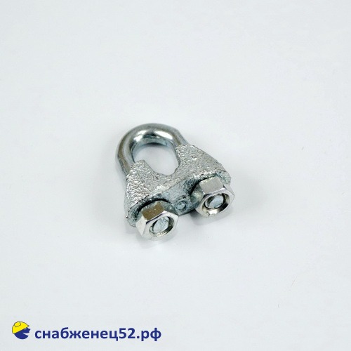 Зажим для стальных канатов  М6 (DIN741)