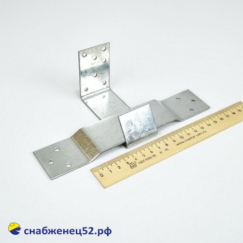 Опора скользящая для стропил 210*90*40*2мм (раб.часть 120мм), уг.90*40