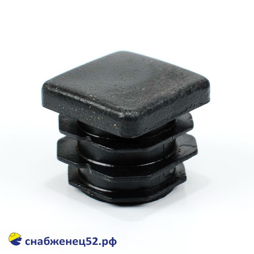 Заглушка пластиковая для трубы  25*25