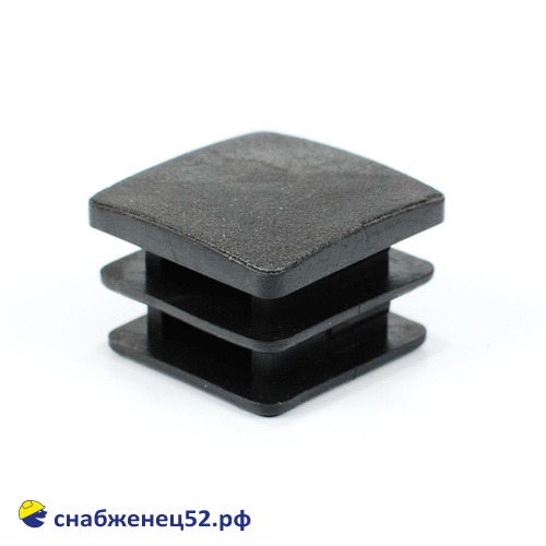 Заглушка пластиковая для трубы  30*30