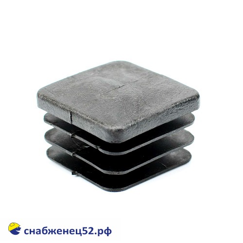 Заглушка пластиковая для трубы  40*40