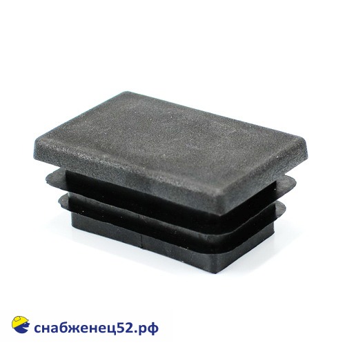 Заглушка пластиковая для трубы  60*40