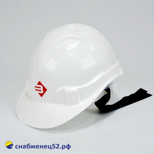 Каска строительная белая