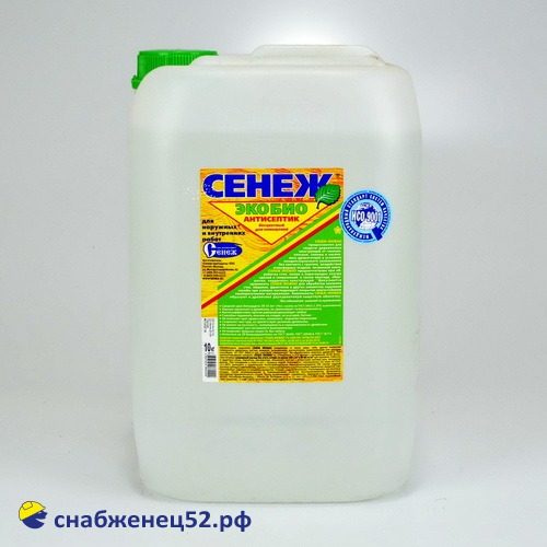 СЕНЕЖ Экобио (антисептик) (10кг)