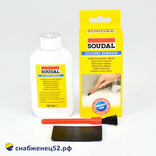Удалитель силикона SOUDAL Silicone Remover 100мл