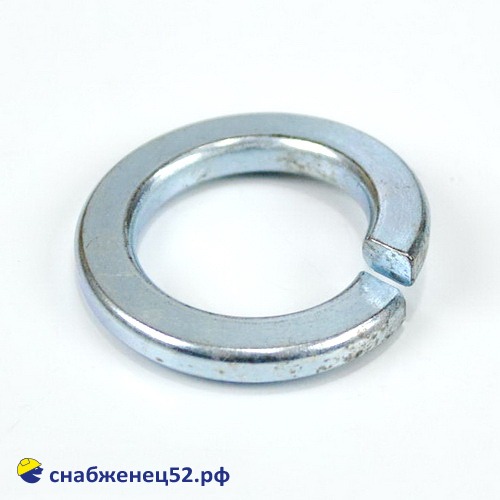 Шайба гроверная пружинная 18 мм (DIN 127 ZN)