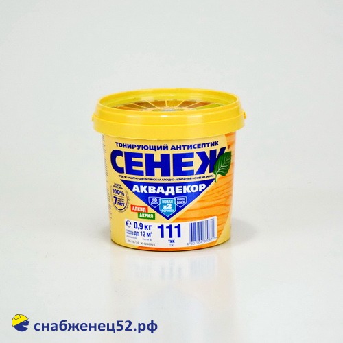 СЕНЕЖ Аквадекор Х2-111 (тик) - 0,9 кг.