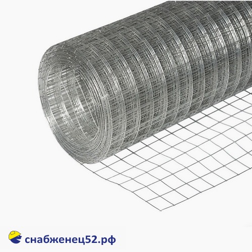 Сетка сварная оцинков. (п.м.) яч.50х60*1,6мм (1,8*25м)