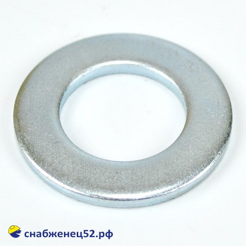 Шайба плоская ОЦИНК. 20мм (DIN125 Zn)