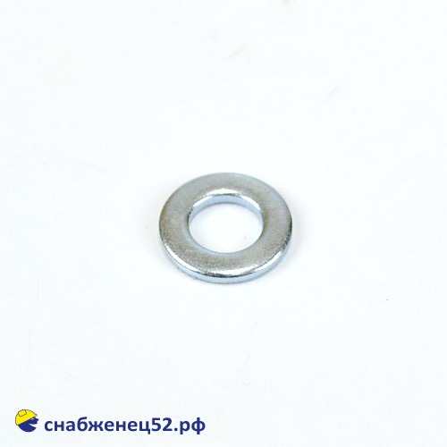 Шайба плоская ОЦИНК.  6мм (DIN125 Zn)