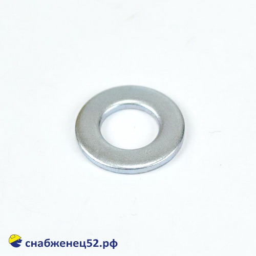Шайба плоская ОЦИНК.  8мм (DIN125 Zn)