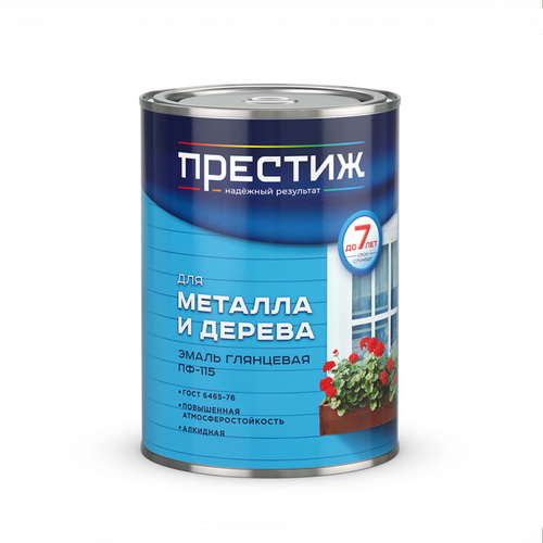 Эмаль ПФ-115 Престиж вишневая (0,9кг)