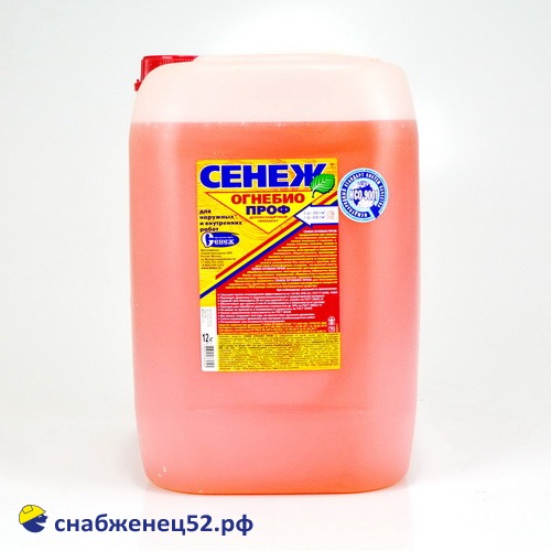 СЕНЕЖ Огнебио проф  (огнебиозащита) (12кг)