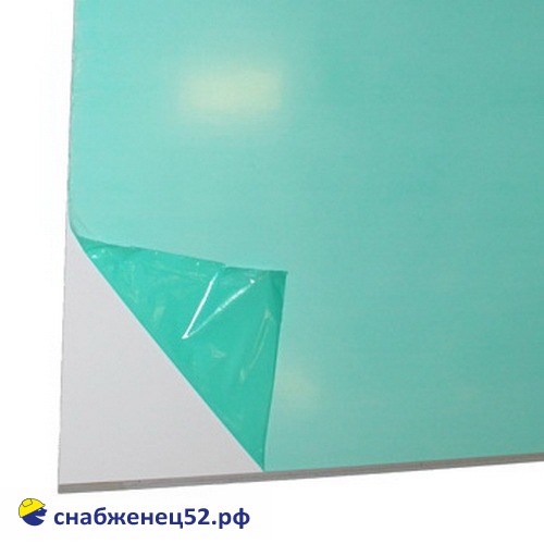 Сэндвич-панель 10мм матовая (толщина пластика 0,5 мм), 1,5*3м