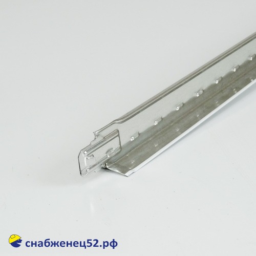 Планка напр. для подвесного потолка Grand Line 3,6 м (24*29 мм) белая