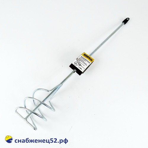 Миксер SDS+ для перфоратора для П-С смесей 100*600мм оцинков. Бибер