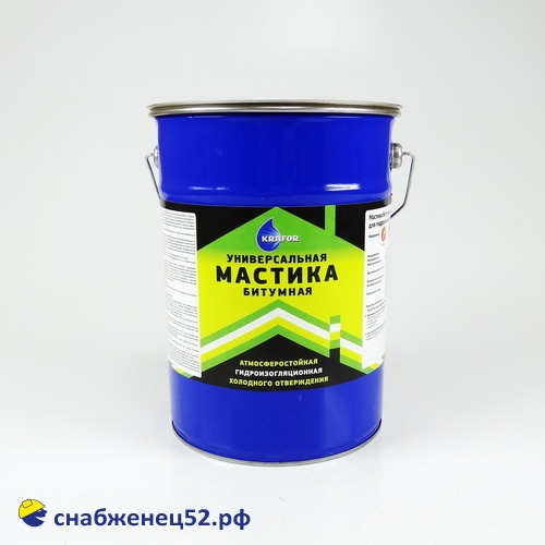 Мастика битумная АльфаТехМаст (5кг)