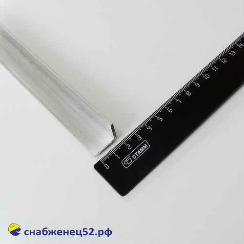 Уголок алюминиевый (пог.м) 20*20*2мм (АД31Т1)