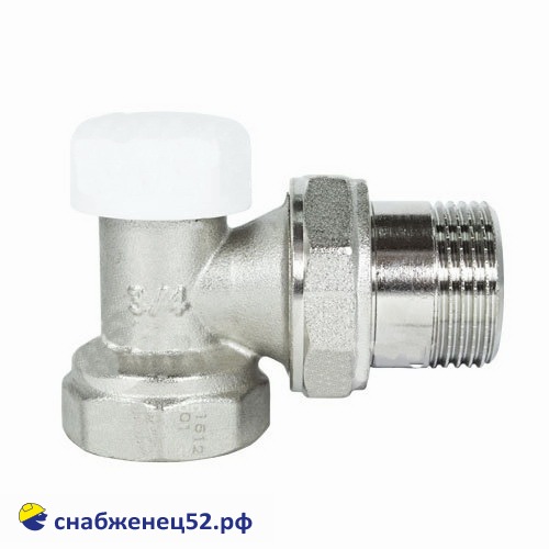 Клапан запорный угловой STI  3/4