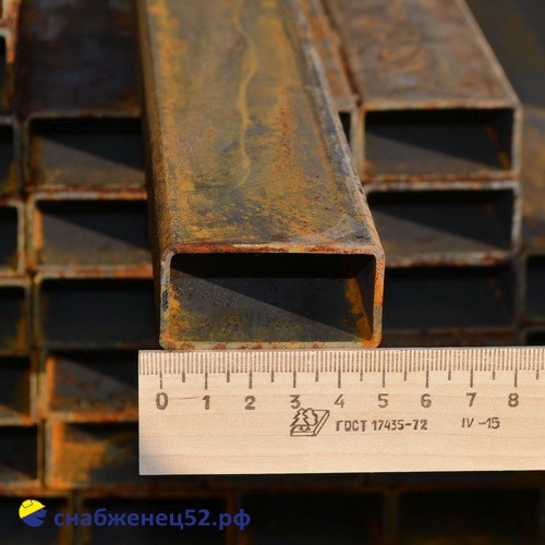 Труба профильная   50*25*1,5 ГОСТ 8645-68
