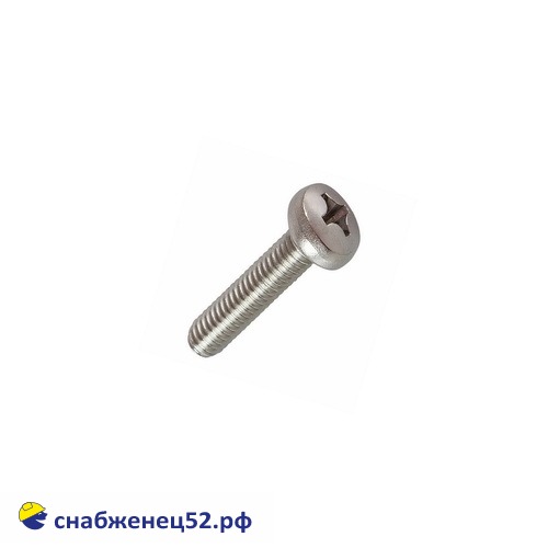Винт с полусферической головкой 4*30 DIN7985