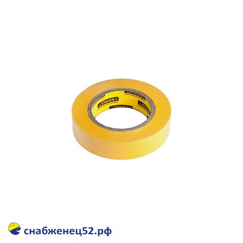 Изолента ПВХ 15мм*10м (желтая)