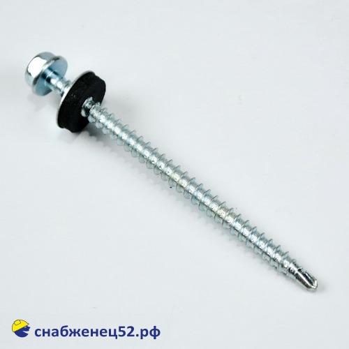 Саморез кровельный  оцинков. (дерево) 4,8*70 Daxmer