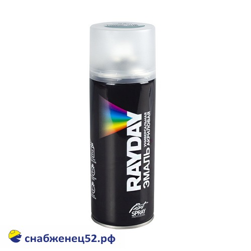 Аэрозольная эмаль акрил. RAYDAY RD-059 бирюзовая, полуматовая