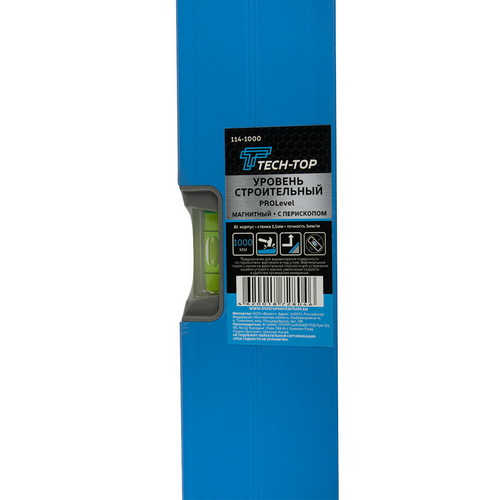 Уровень магнитный  с перископом 1000мм "Tech-top"