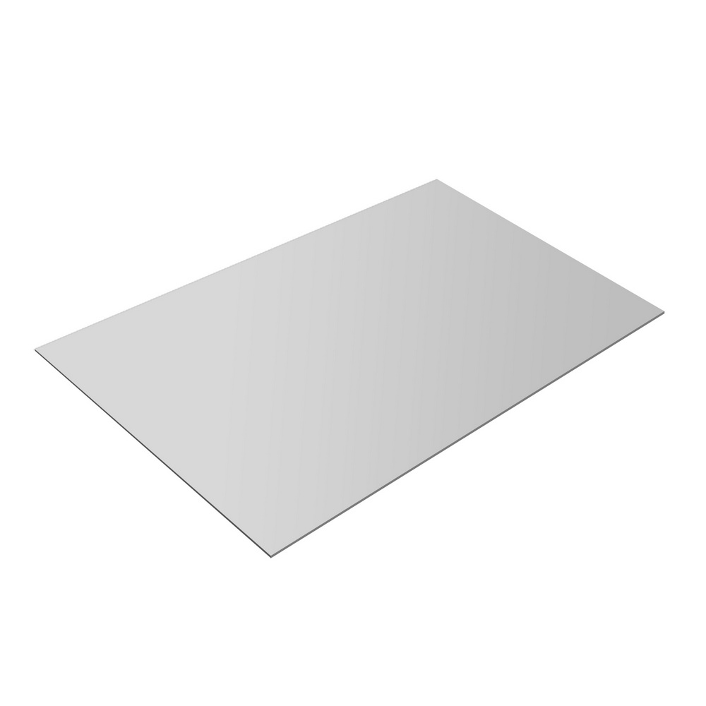 Лист окрашенный  RAL9003 (белый) 1,25*2м (0,45мм PE)