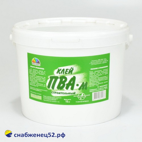 Клей ПВА Радуга строительный (10кг)