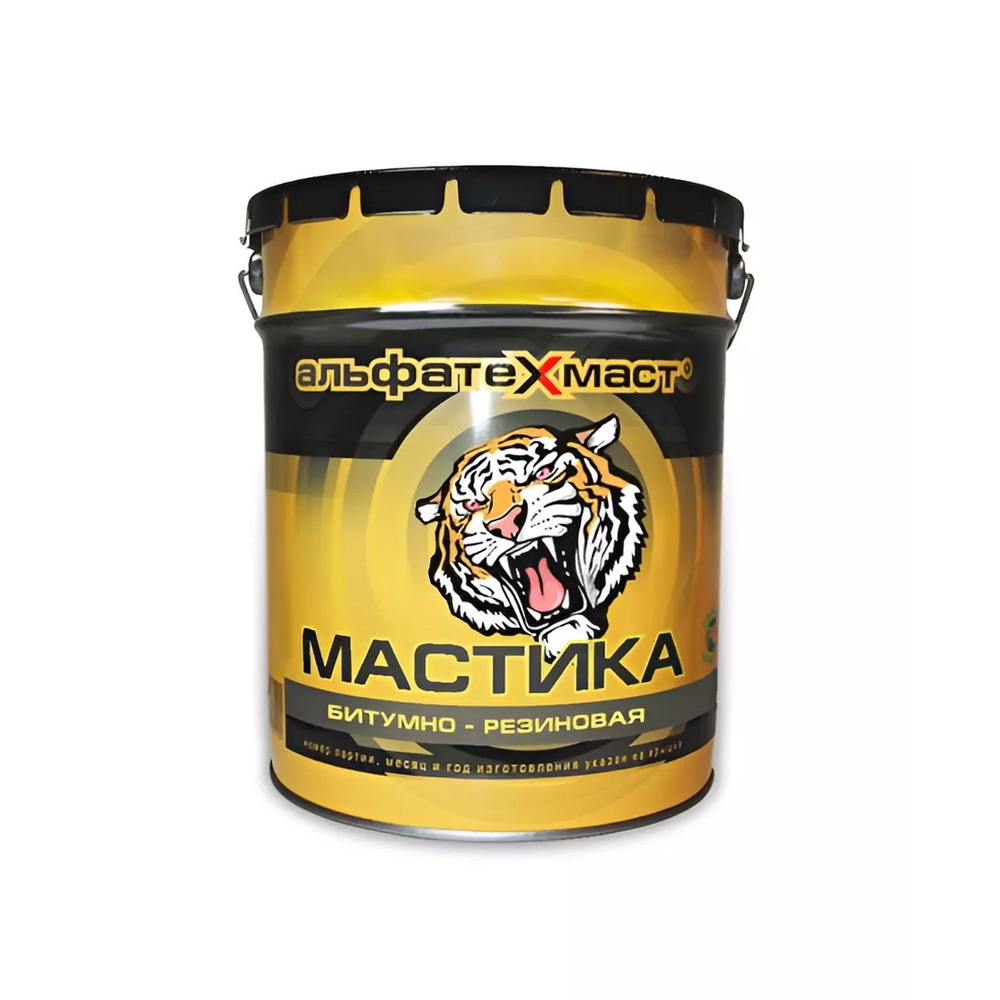 Мастика битумно-резиновая АльфаТехМаст,  5кг