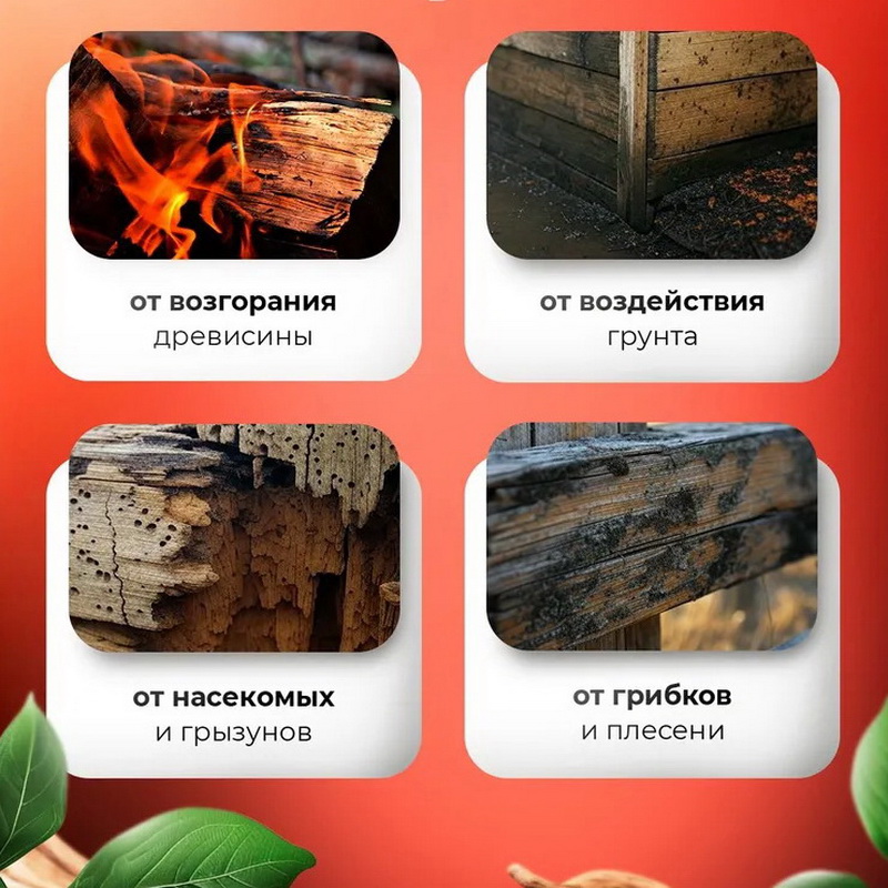 Огнебиозащита II группа "PaintPro" (10л)