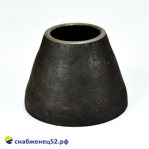 Переход стальной 133мм*76мм (с трубы ЭСВ 133мм на ЭСВ 76мм)
