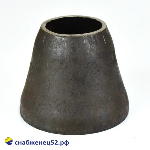 Переход стальной 159мм* 89мм (с трубы ЭСВ 159мм на ЭСВ 89мм)