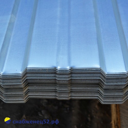 Профнастил С-10 (2,5м) толщ. 0,4мм (шир. 1,18м) Zn, Grand Line