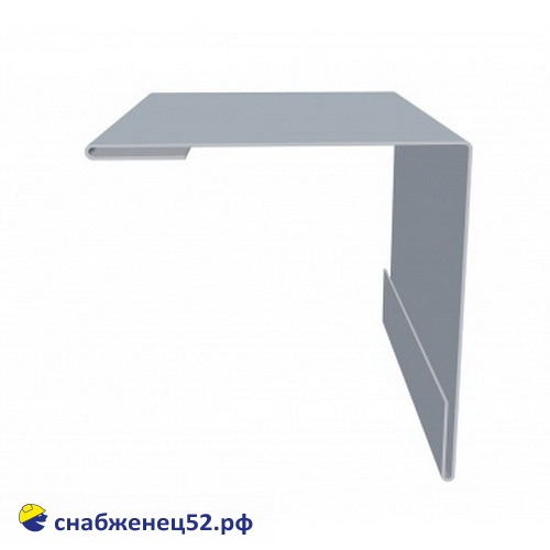 Угол внешний 110*110мм (2м) Zn (оцинкованный)