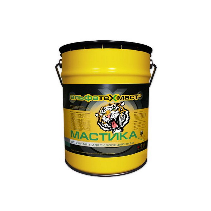 Мастика битумная АльфаТехМаст (5кг)