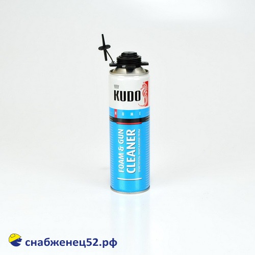 Очиститель пены KUDO HOME (650мл) голуб. балон